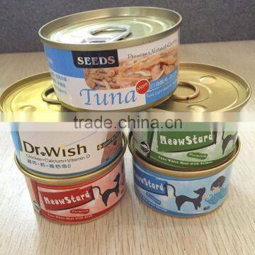 Canned Pet Tuna Food