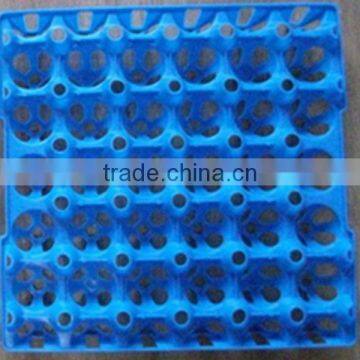 30-cell plastic egg tray with 5 colors to be choosen