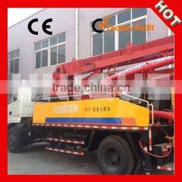 concrete pump truck