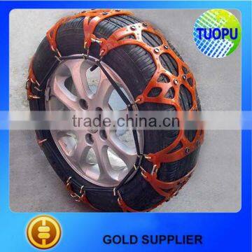 Quick Mounting Tire Protection Chain ,Emergency Truck Tire Protection Chains Rubber Tire Protection Chain