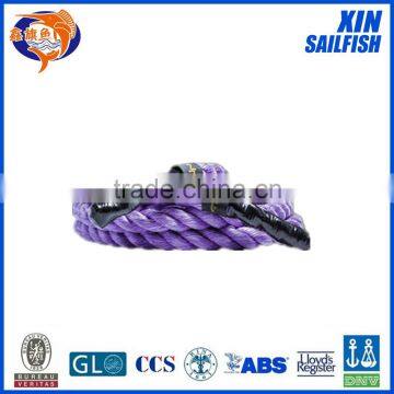 XINSAILFISH Golds 50' battle rope 2.5" customized color