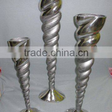 Aluminum flower Vase