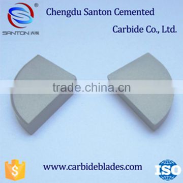 High quality tungsten carbide brazed tips for cutting tools