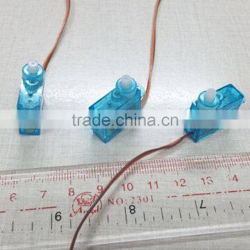 OEM China factory Plastic 3.7 gram micro Servo for r/c toy