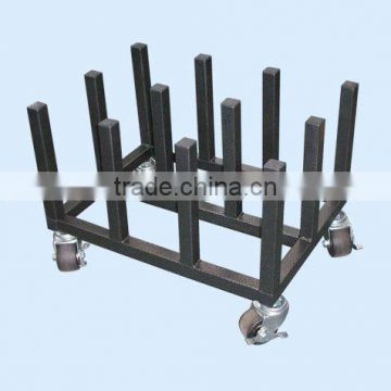 mobile vinyl rack heavy duty rack; heavy duty rack