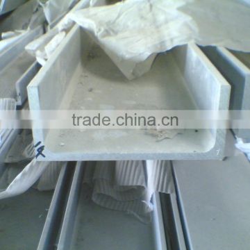 Aluminum channel profile extrusion, ISO factory direct