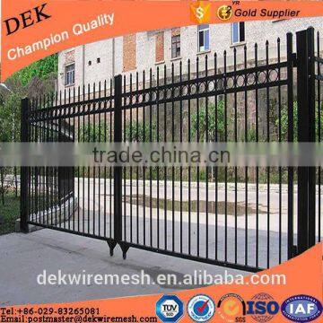 50mm x 200mm tubular rafter boundary wall gates