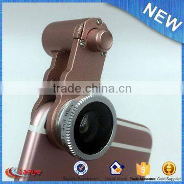 Gadget 2016 Innovative Wide Angle Lens for Mobile Phone Camera 3 in 1 Fish Eye Lens photo-2