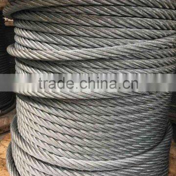 6x36+FC Galvanized Steel Wire Rope