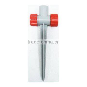 Metal Impulse Sprinkler With Two-Way Plastic Spike For Garden photo-6