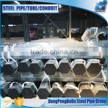 Q195 1/2'' Round Galvanized Steel Conduit Pipe photo-3