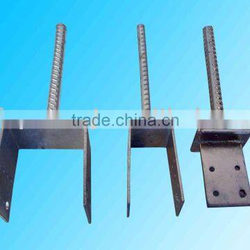 galvanized pole anchor