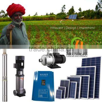 1HP - 25HP solar water pump system for agriculture irrigation