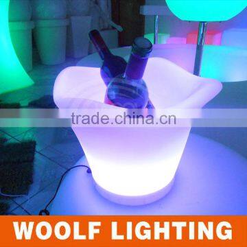 outdoor beverage ice bucket with stand