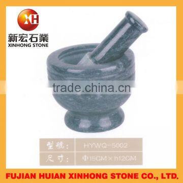 natural grantie stone mortar and pestle for stoneware usage
