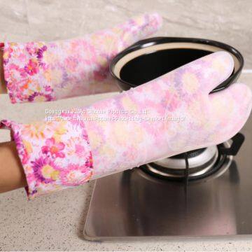 Color Printing Baking Glove Silicone Mitt for Bake photo-3