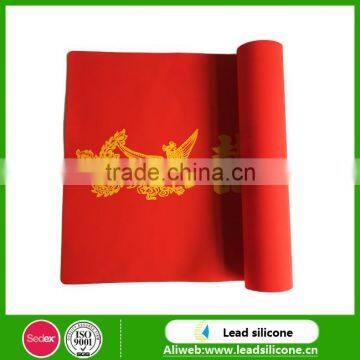 New Arrival Food-grade Traditional China Style Table Hot Mat Silicone Table Mat