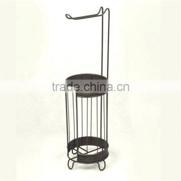 Store More Textilene Toilet Storage Rack photo-5