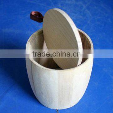 2015 New Eco-friend Custom Small Wooden Chocolate Barrel Decoration photo-2