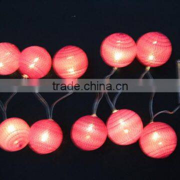 Christmas Holiday Name led cotton ball light