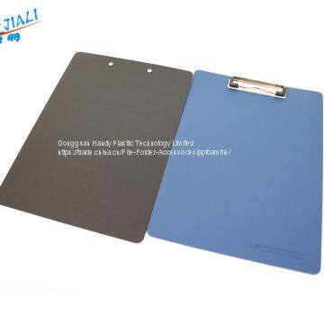 2017 New Design Logo Customized High Quality A4 PP Foam Vertical Clipboard photo-2