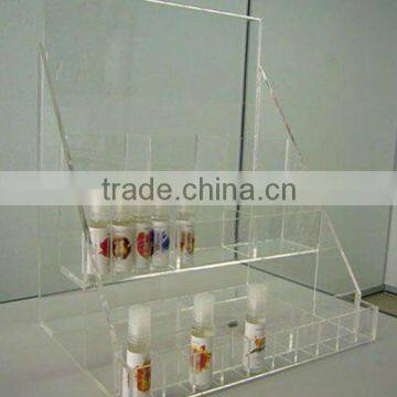 C8523 3 tier acrylic perfume collection display