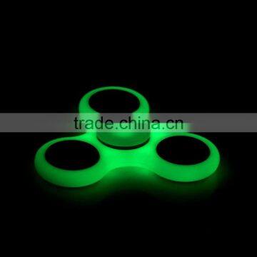 2017 New Fashion luminous spinner fidget LED light hand spinner