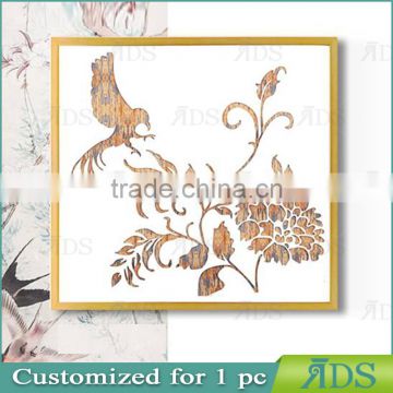 Framed Handmade Flower & Bird 3D Wall Art