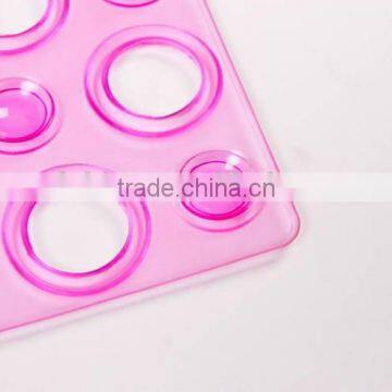 Manufacturer Anti Bacteria Round Anti Slip Pvc Bath Mat photo-5