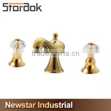 Star.aok Classic Style Widespread 3 Hole Basin Tap Include cUPC Faucet