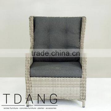 Trieste Wicker Sofa Lounge Chair - Conversation Wicker Furniture Set photo-2