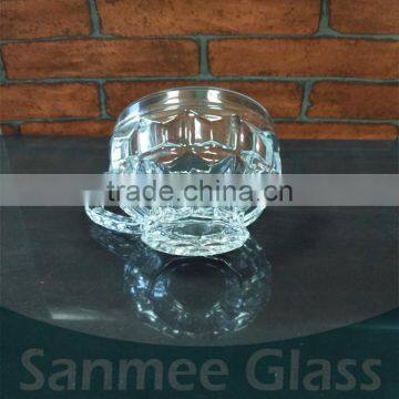 2017 Machinemade Embossed Glass Tea Cup photo-2