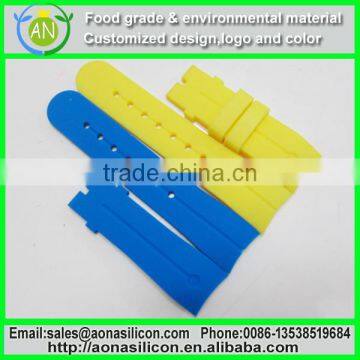 Customized Hot selling silicone watch band