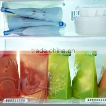 hotsell silicone storage bags for food