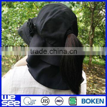 Ladies Hats Black Ladies Hats Designer Flat Brim Hats photo-2