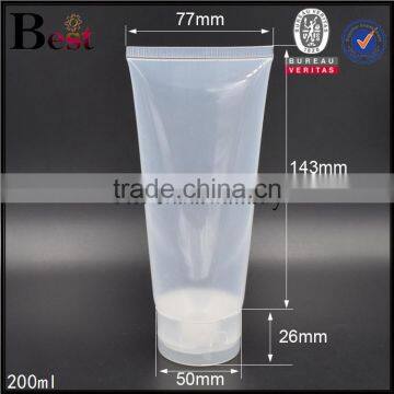 200ml Body Lotion Clear Plastic Tubes With Plastic Tube Cap photo-5