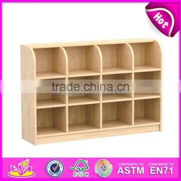 New Design Cartoon Bus Shape Multi Storage Shelf Wooden Kids Storage Cabinet W08C208 photo-6