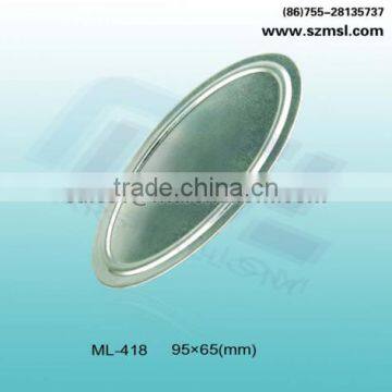 Oval Shape Tin Metal Sign Board photo-2