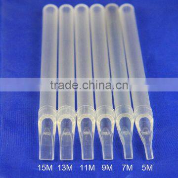 Factory Customize Box (Blister Paper) Long Clear Tattoo Tip