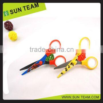 SC029P 5-1/4" " Professional Heat transfer blade household printing patterns fancy germany scissors