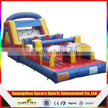 New finished adult inflatable obstacle course with factoty lower price