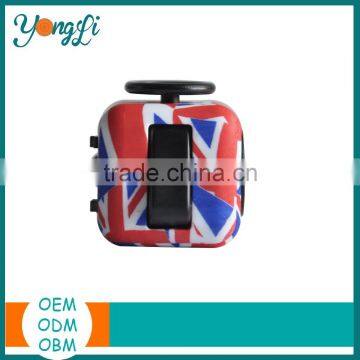 Hot Sale Magical Cube Desk Toy Anxiety Attention Relieves Stress Colorful Fidget Hand Spinner photo-2