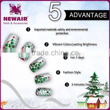 2017 New Fashion Private Label Acrylic Nail for Christmas Party photo-3
