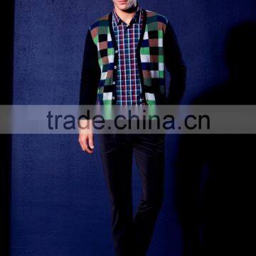 Mens High Quality Jacquard Cardigan photo-3