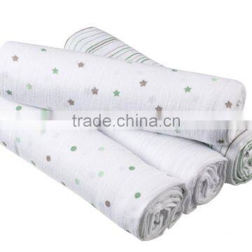 2014 Hot-sale The Cheapest Price Baby's Muslins,Baby Diapers,Cotton Muslin Swaddles