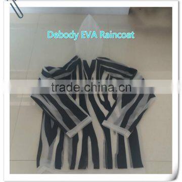 Adult 100% EVA Waterproof Raincoat in Football Field photo-4