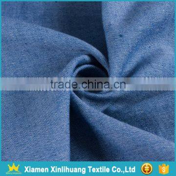 Wholesale Thin Style Washed Light Blue 100 Cotton Denim Shirting Fabric