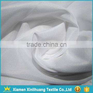 Manufacturer Wholesale White Plain 100 Poly Peach Skin Fabric