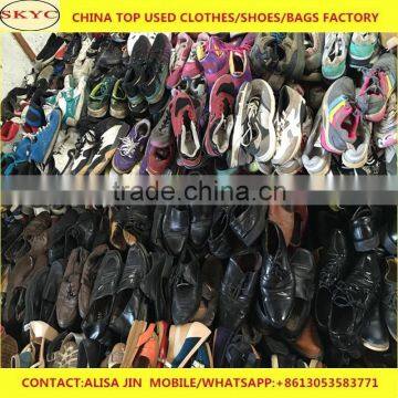 China Big Size Stock Used Shoes Liberia Buyers Imported Dongguan Warehouse Second Hand Shoes Hot Sale in Africa photo-2