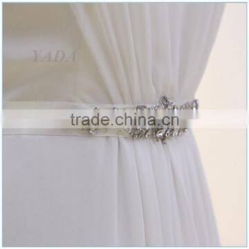 New Fashion Jewel Beaded Sleeveless Chiffon Weddings Bridesmaid Dresses Long photo-6